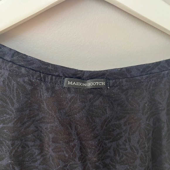 Casual black t-shirt dress, Scotch & Soda, size M - Picture 6 of 8